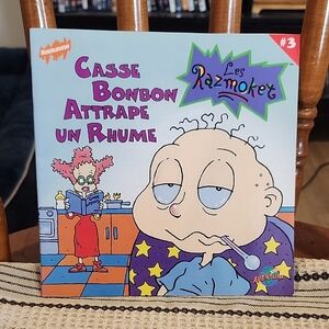 Nickelodeon Les Razmoket Book In French